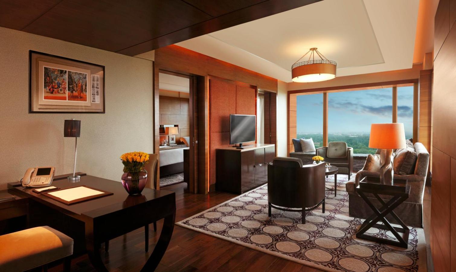 The Leela Ambience Gurugram Hotel & Residences - The Luxury Urban Sanctuary Gurgaon Zewnętrze zdjęcie