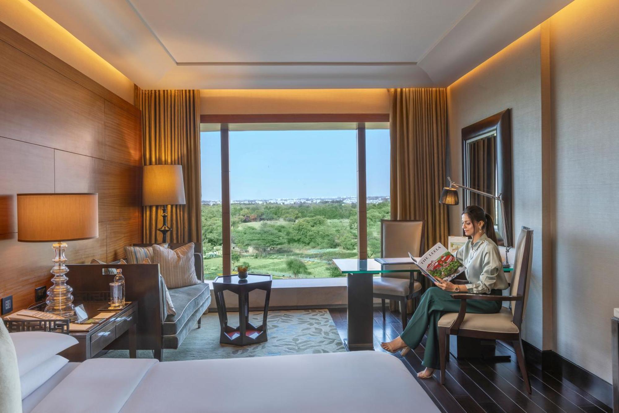 The Leela Ambience Gurugram Hotel & Residences - The Luxury Urban Sanctuary Gurgaon Zewnętrze zdjęcie